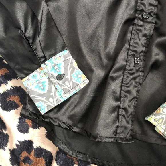 Thunderbird Brand Rodeo Shirt black satin - Picture 3 of 8